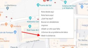 como calcular la distancia entre ciudades usando google maps