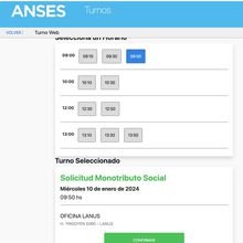 como consultar si estoy inscripto en anses monotributo social