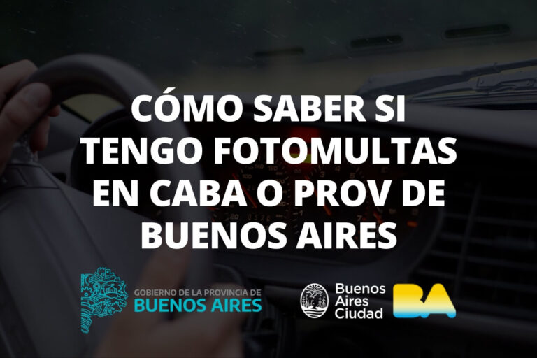 Cómo Consultar y Pagar Multas por Patente en Provincia de Buenos Aires