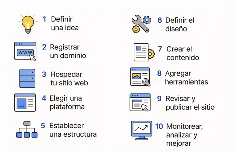 como crear tu pagina web facil y rapida desde cero