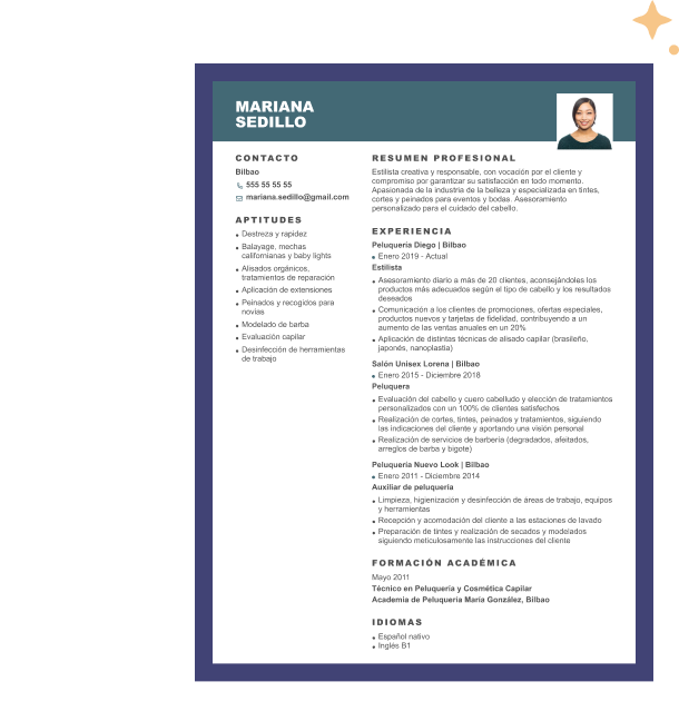 como crear un perfil personal efectivo para tu cv