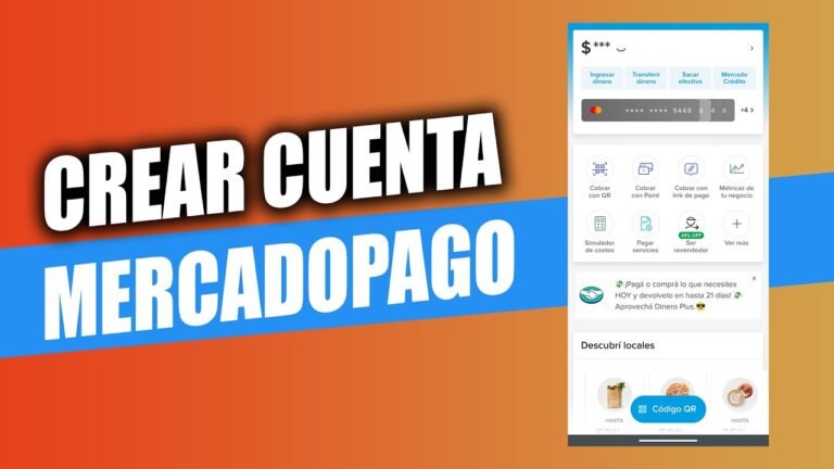 como crear una cuenta de mercado pago paso a paso facilmente