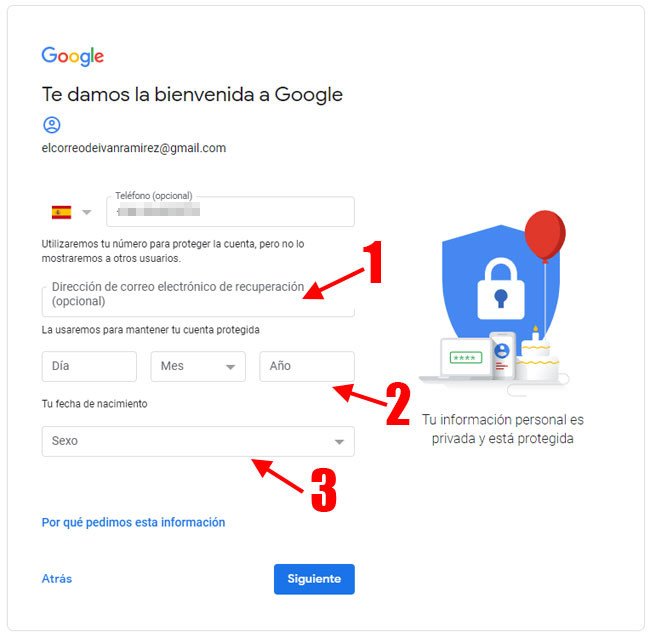 Cómo Crear Una Cuenta Gmail Personal Fácil y Rápido