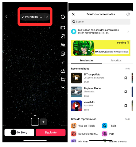 como funciona la app cuando subo videos o contenidos