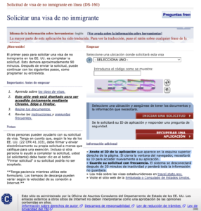 como hacer paso a paso la solicitud de visa para estados unidos