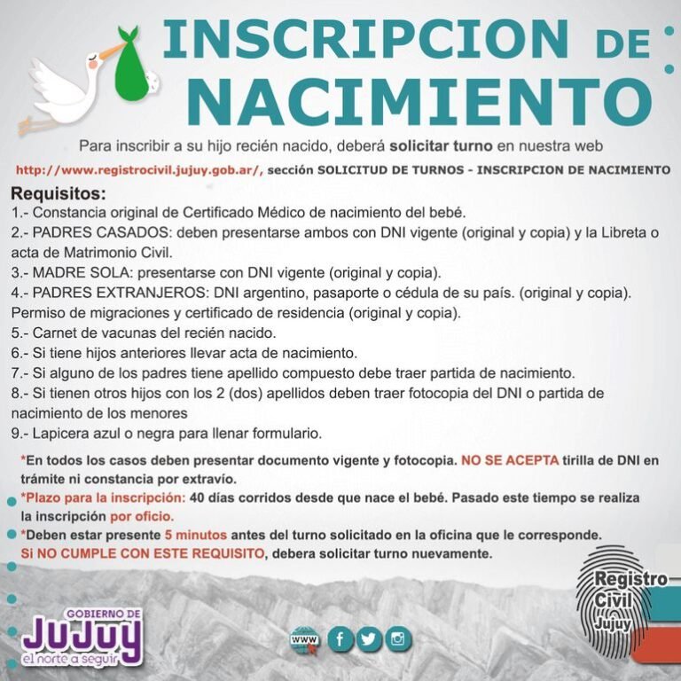 Cómo Inscribir a un Recién Nacido en el Registro Civil en Argentina