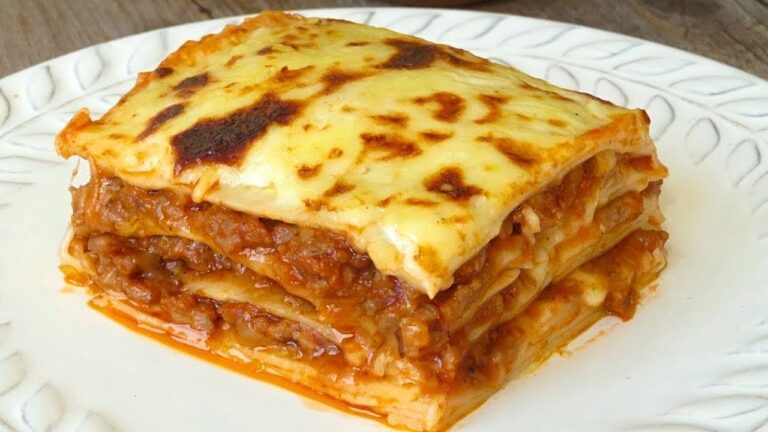 como preparar lasana de carne y queso paso a paso en casa