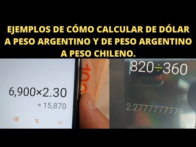 como puedo cambiar pesos chilenos a pesos argentinos facilmente