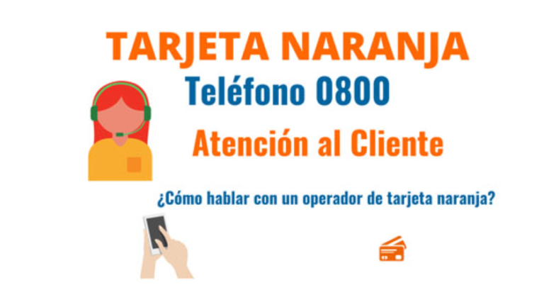 como puedo comunicarme con el contacto de tarjeta naranja