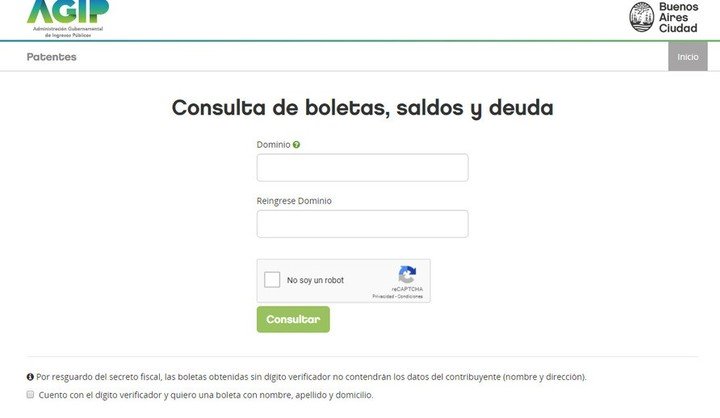 como puedo consultar la deuda de patente de mi moto en argentina