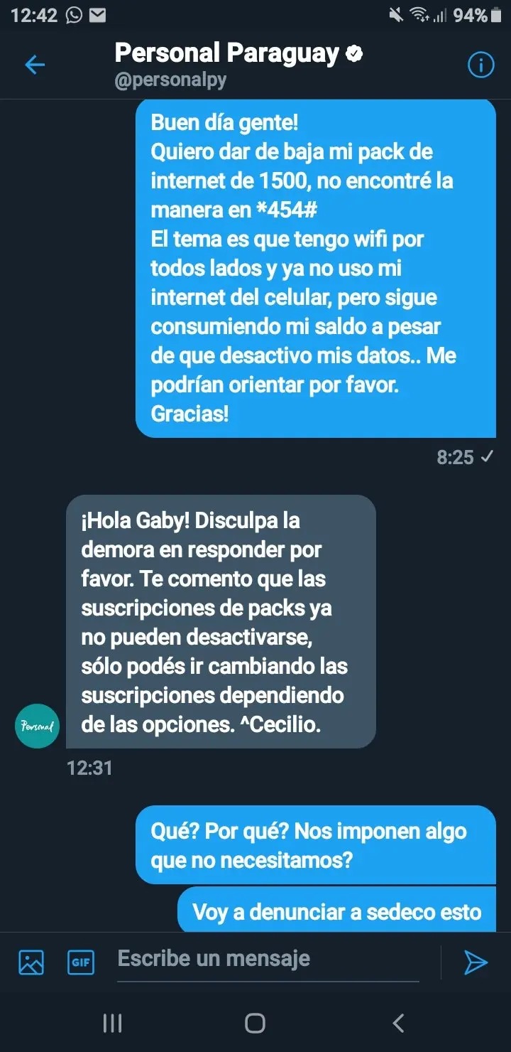 como puedo dar de baja mi abono personal de manera rapida