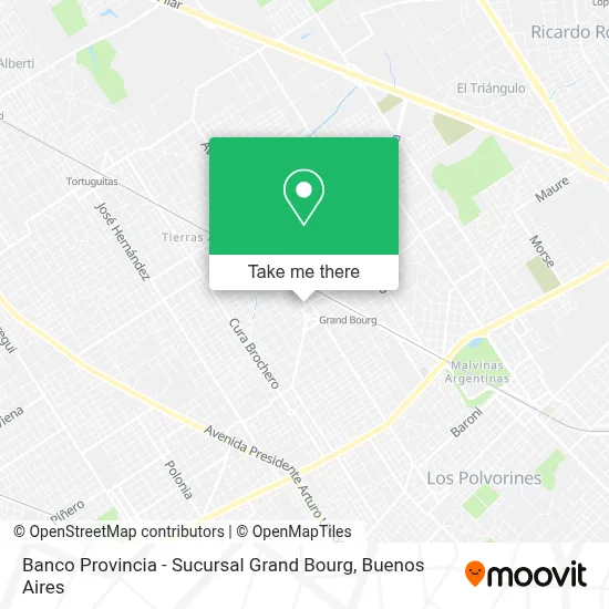 como puedo encontrar una sucursal de banco provincia en grand bourg