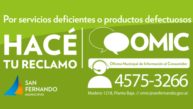 como reclamar y defender tus derechos como consumidor en san fernando