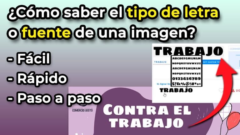 Cómo saber qué tipografía es en una imagen o texto digital