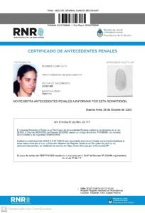 como sacar antecedentes penales por internet desde argentina facil