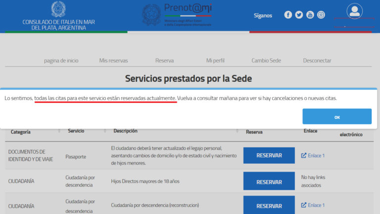 Cómo Sacar Turnos Para Ciudadanía Italiana En Mar del Plata 6 como sacar turnos para ciudadania italiana en mar del plata