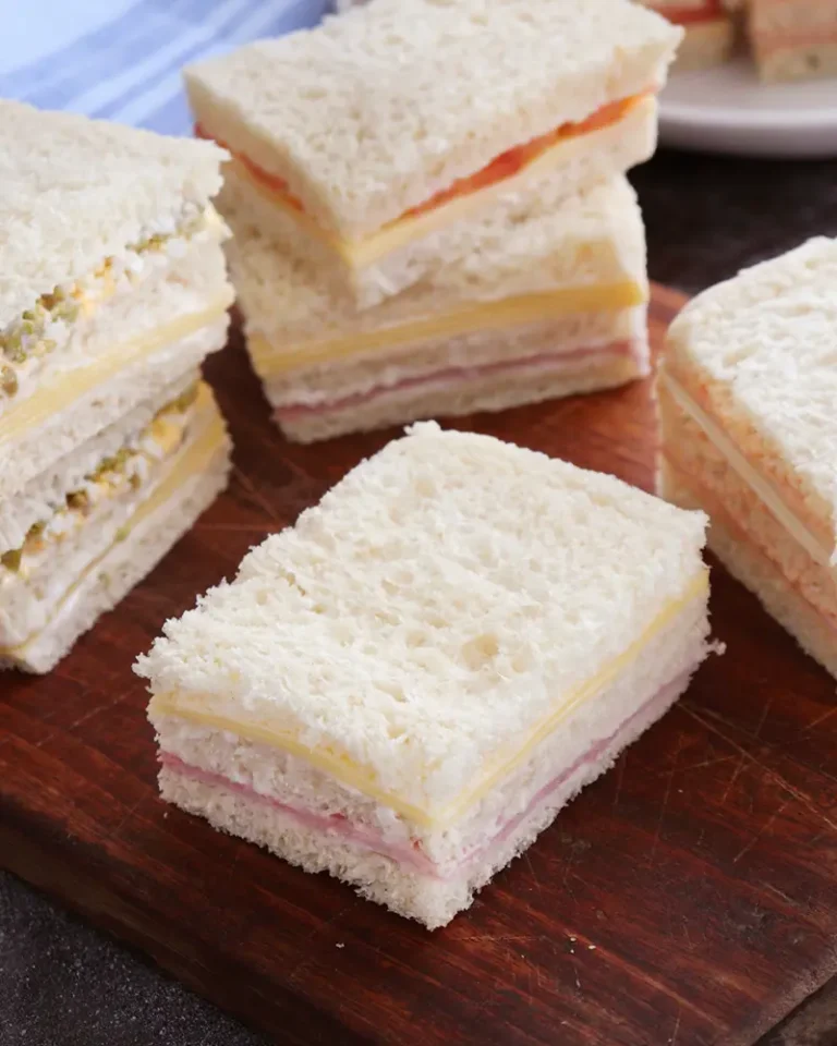 como se hacen los sandwiches de miga tradicionales argentinos