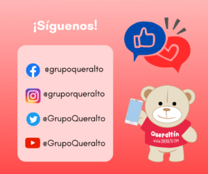 como seguinos en nuestras redes sociales para estar siempre conectados