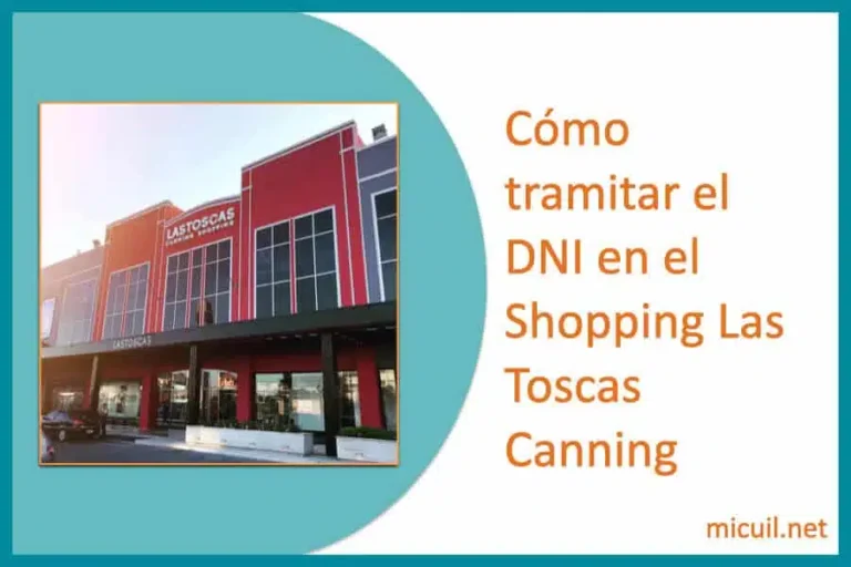 como solicitar turno para dni en las toscas canning