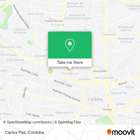 como usar google maps para llegar a carlos paz desde cualquier lugar