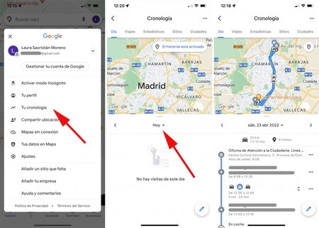 como ver tu ubicacion actual en google maps desde argentina