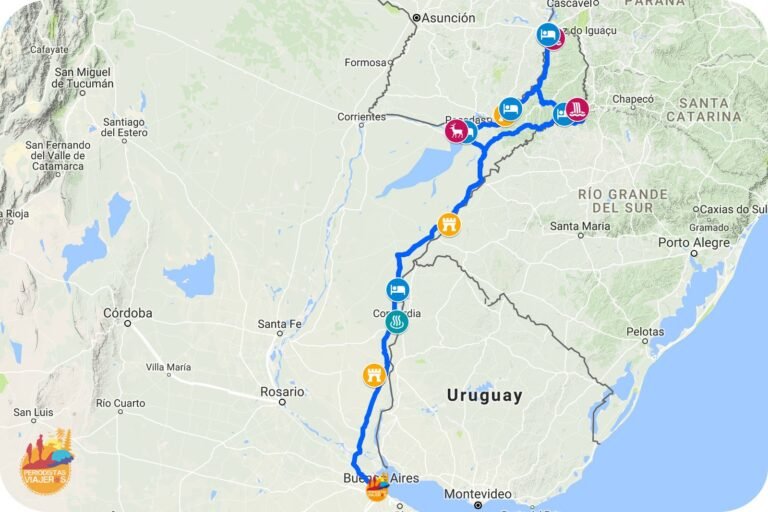 como viajar desde colon entre rios hasta mar del plata