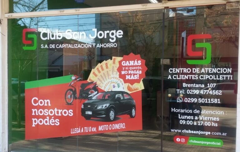 cual es la historia y sede del club san jorge cipolletti