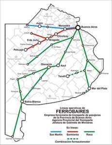 cuales son las estaciones del tren sarmiento y donde estan ubicadas
