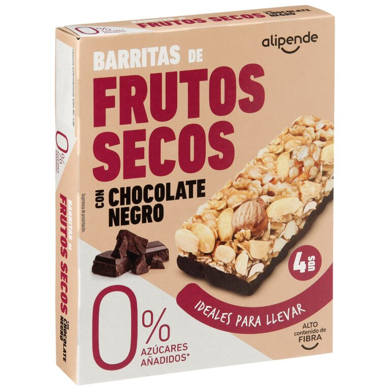 donde comprar barritas de frutos secos saludables y economicas