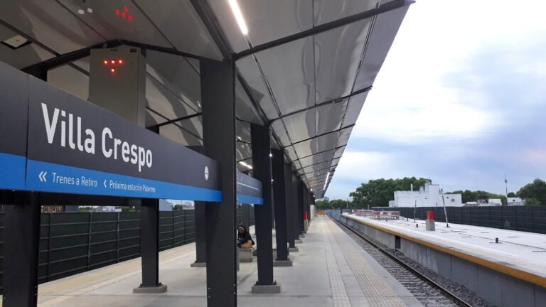 donde queda la estacion villa crespo del tren san martin