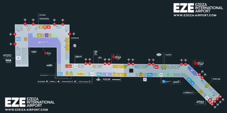 Dónde queda la Terminal C en el Aeropuerto Ezeiza y cómo llegar