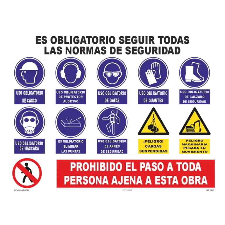 que informacion debe incluir un cartel de obra en construccion