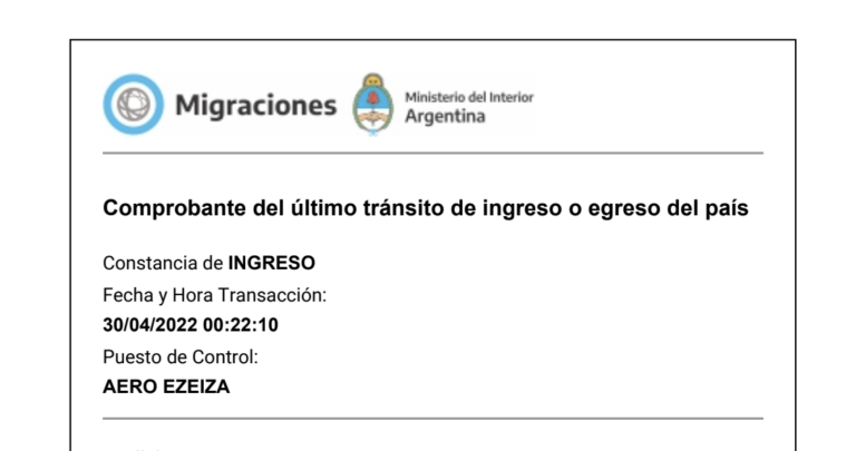 que informacion ofrece migraciones en su sitio oficial info migraciones gov ar