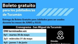 quienes pueden acceder al boleto gratuito para jubilados en argentina