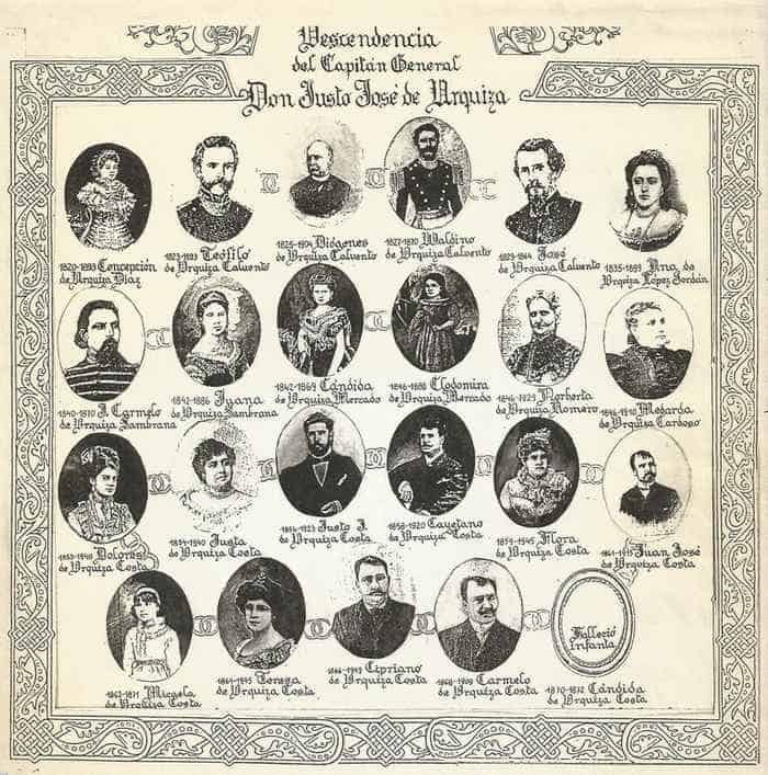 quienes son los hijos de justo jose de urquiza y que historia tienen